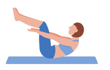 bent-knee lift up